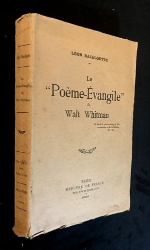 Le "Poème-Évangile" de Walt Whitman