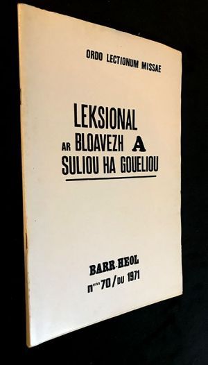 Leksional Ar Bloavezh A Suliou Ha Goueliou n°70 (1971)
