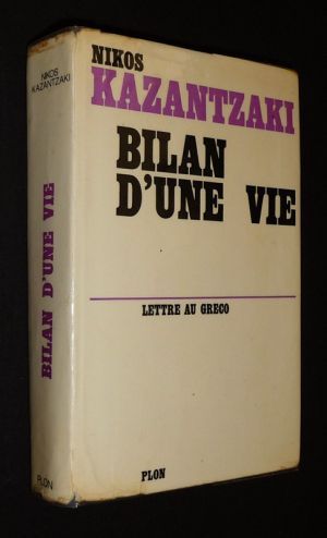 Bilan d'une vie : Lettre au Greco