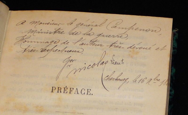Cours de législation, d'administration et de comptabilité militaires à l'usage des corps de troupes de la marine (2 volumes)