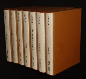 Oeuvres de Jacques Prévert (7 volumes)
