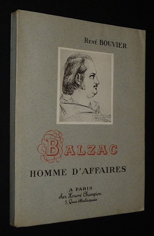 Balzac : Homme d'affaires