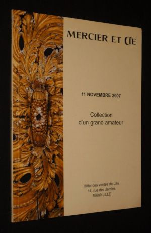 Mercier et Cie - I : Collection X Bruxelles, II : Appartenant à divers (Hôtel des ventes de Lille, 11 novembre 2007