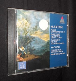 Haydn. Piano Concerto N°22. Overture 'Il mondo della luna'. Symphony N°105 'Concertante' (CD)