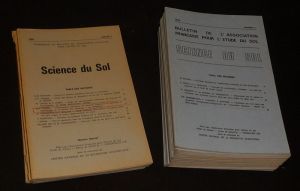 Bulletin de l'Association française pour l'étude du sol (15 numéros et 5 supplément, 1969-1976