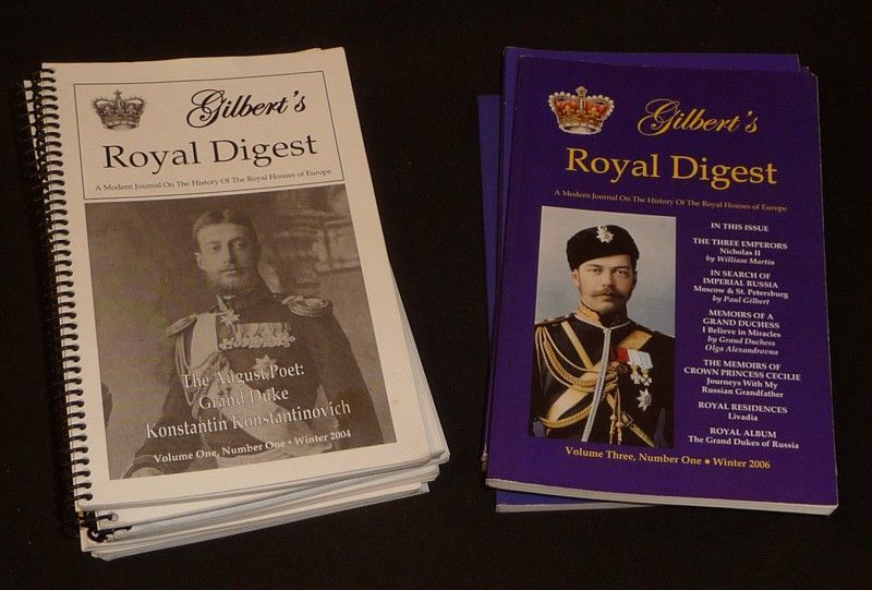 Gilbert's Royal Digest (lot de 13 numéros, 2004-2008)