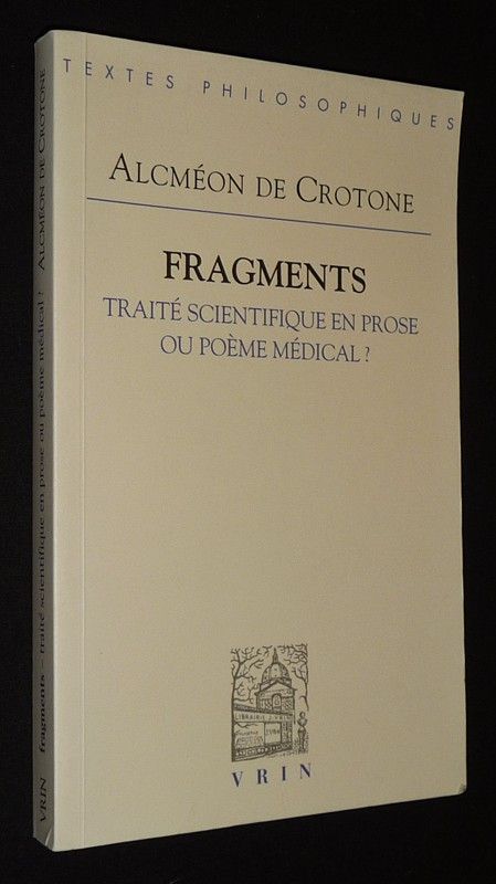 Fragments : Traité scientifique en prose ou poème médical ?