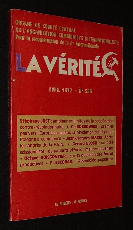 La Vérité (n°556, avril 1972)