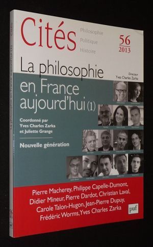 Cités (n°56, 2013) : La philosophie en France aujourd'hui (1)