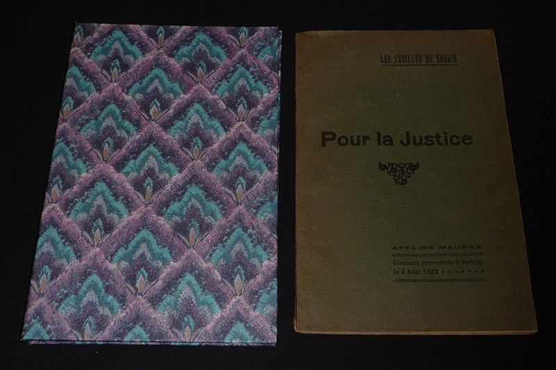 Les Fusillés de Souain. Pour la Justice : Affaire Maupas, discours prononcés à Sartilly le 9 août 1923