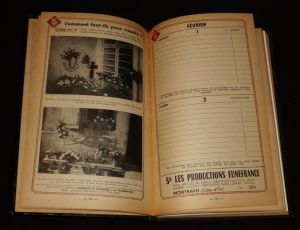 Agenda Funéfrance 1957