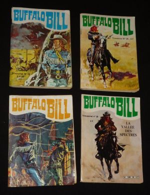 Buffalo Bill, n°23, 25, 26 et 30 (lot de 4 numéros)