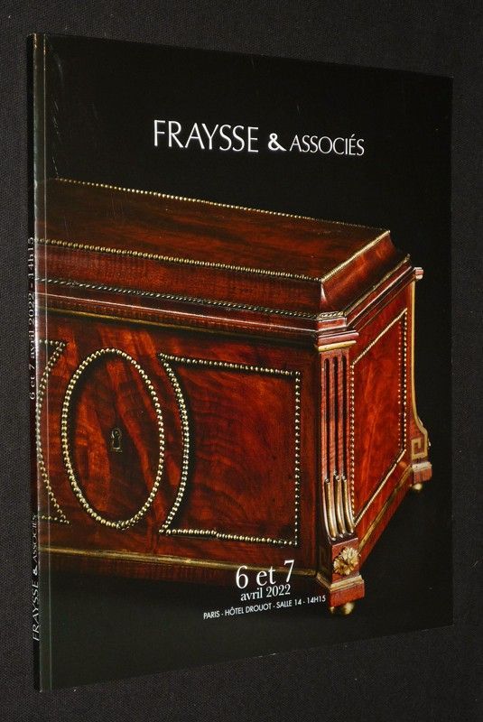 Fraysse & Associés - Vente du 6 et 7 avril 2022 : Dessins et tableaux anciens, curiosités, Extrême-Orient, orfèvrerie, objet d'art et de très bel ameublement, tapis