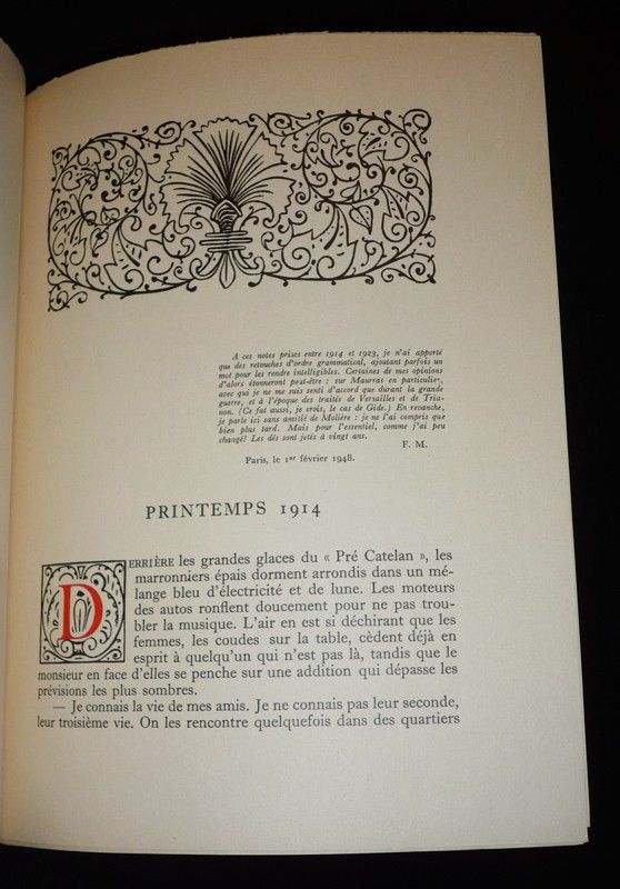 Oeuvres complètes de François Mauriac (12 volumes)