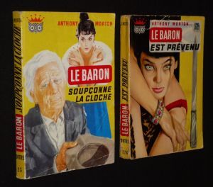 Lot de 2 ouvrages de la collection "La Chouette" - série "Le Baron" (Editions Ditis) : Le Baron soupçonne la cloche - Le Baron est prévenu
