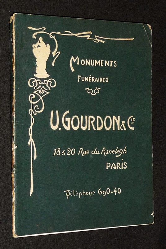 Monuments funéraires U. Gourdon & Cie