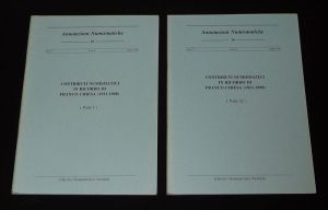 Annotazioni Numismatiche (n°29 et 30, marzo & giugno 1998) : Contributi numismatici in ricordo di Franco Chiesa (1921-1998) (2 volumes)