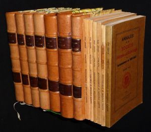 Annales de la Société d'Histoire et d'Archéologie de l'Arrondissement de Saint-Malo, 1954-1980 (13 volumes)