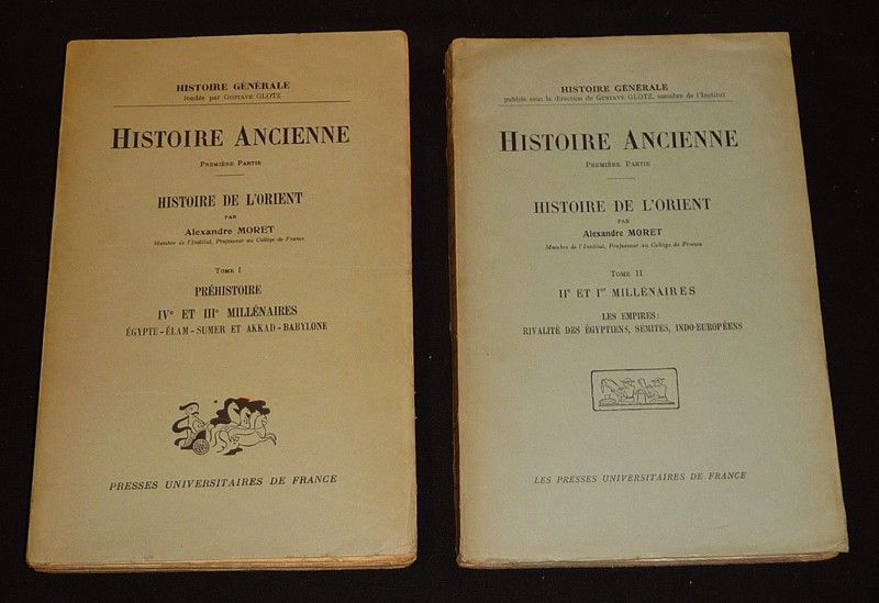 Histoire ancienne, 1e partie : Histoire de l'Orient (2 volumes)