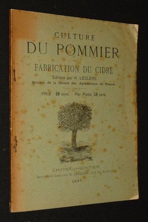 Culture du pommier et fabrication du cidre