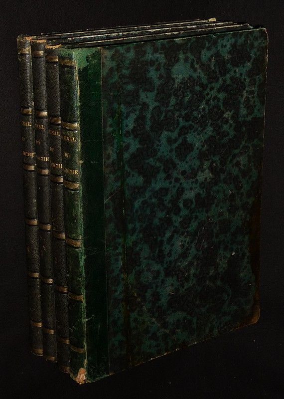 Journal du Dimanche, du n°1 au n°203, 1855-1859 (4 volumes)