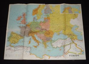 Carte d'Europe (décembre 1939)