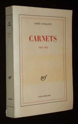 Carnets, 1921-1944