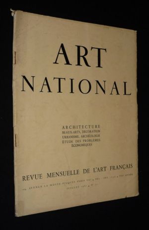 Art National, revue mensuelle de l'art français (n°71, juillet 1937)