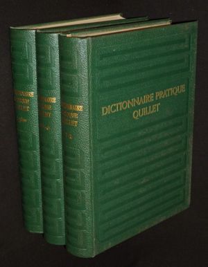 Dictionnaire pratique Quillet (3 volumes)