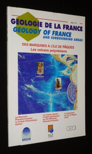 Géologie de la France / Geology of France (n°2, 2002) : Des Marquises ) l'île de Pâques, les volcans polynésiens