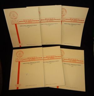 Bulletin de la Société Géologique de France : Compte rendu sommaire des séances, Fascicules 1 à 6, 1977  (6 volumes)
