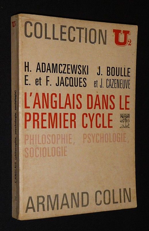 L'Anglais dans le premier cycle : Philosophie, psychologie et sociologie