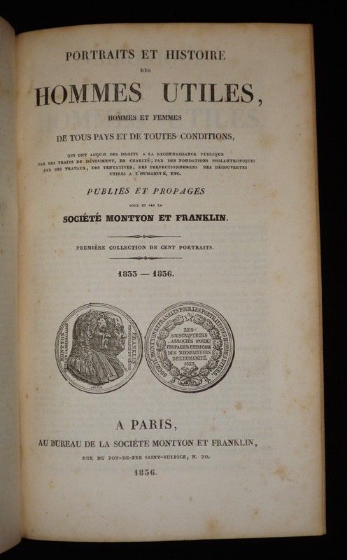 Chronique des hommes utiles - Portraits et histoires des hommes utiles, hommes et femmes de tous pays et de toutes conditions