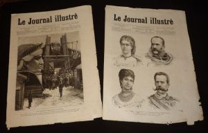 Le Journal illustré (lot de 20 numéros de 1881)