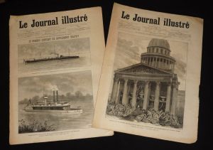 Le Journal illustré (lot de 11 numéros, mai-septembre 1885)
