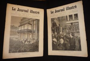 Le Journal illustré (lot de 11 numéros,  février-mai 1885)