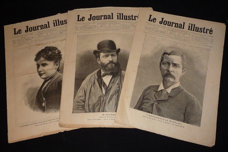 Le Journal illustré (lot de 4 numéros, 1889)