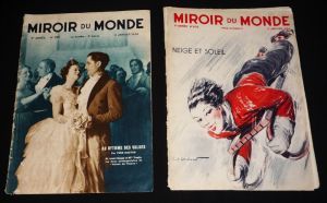Le Miroir du Monde (lot de 2 numéros de 1934)