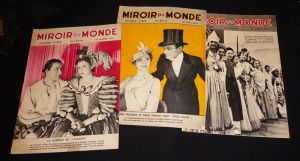Le Miroir du Monde (lot de 3 numéros de 1937)