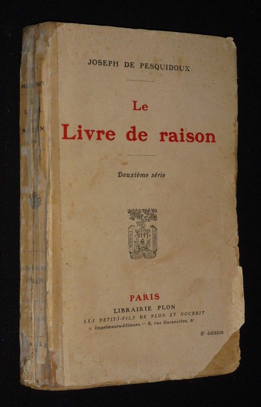 Le Livre de raison (2e série)