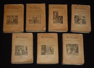 Oeuvres complètes de Molière (7 tomes sur 8)