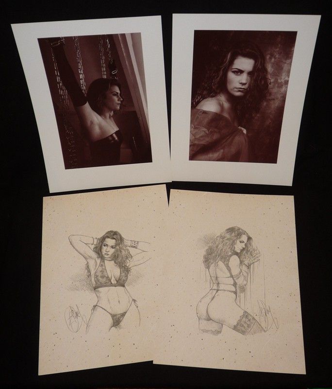 Philippe Delaby : Sandra (Portfolio)