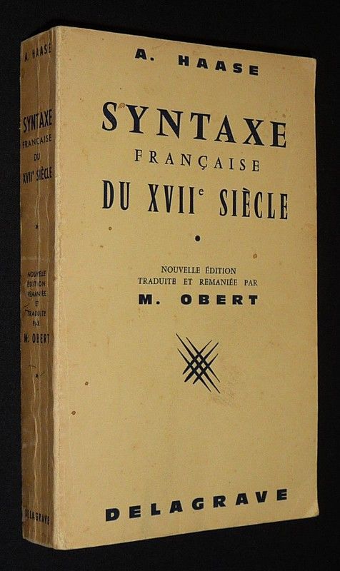 Syntaxe française du XVIIe siècle