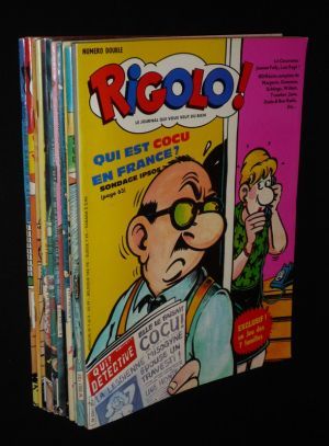 Rigolo ! Le rire rock (lot de 11 numéros, du n°1 au 12)