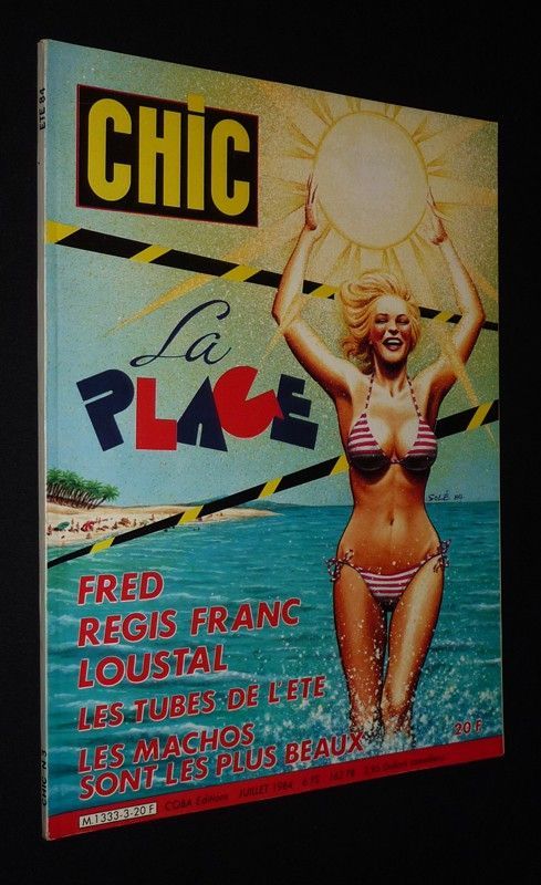 Chic (n°3, juillet 1984) : La Plage - Fred - Regis Franc - Loustal