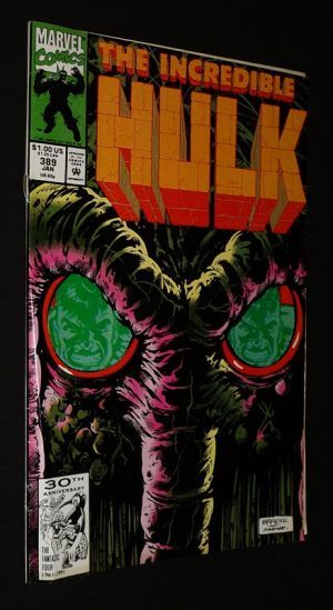 The Incredible Hulk (Vol. 1, No. 389, January 1992) : Of Man and Man Thing