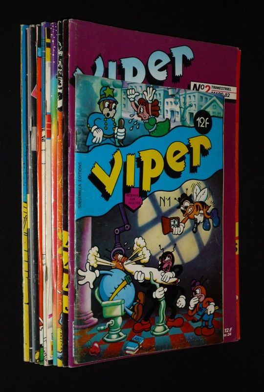 Viper, n°1 à 11 (1981-1984)