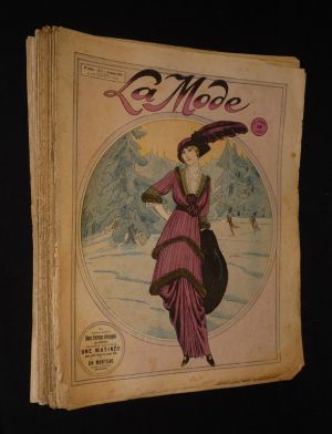 La Mode - Lot de 24 numéros de 1914