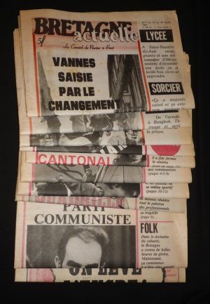 Le Canard de Nantes à Brest (1978-1982) - Bretagne Actuelle (n°1 à 10)