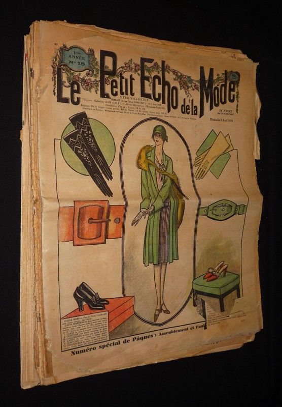 Le Petit Echo de la Mode (lot de 15 numéros, 1928-1957)